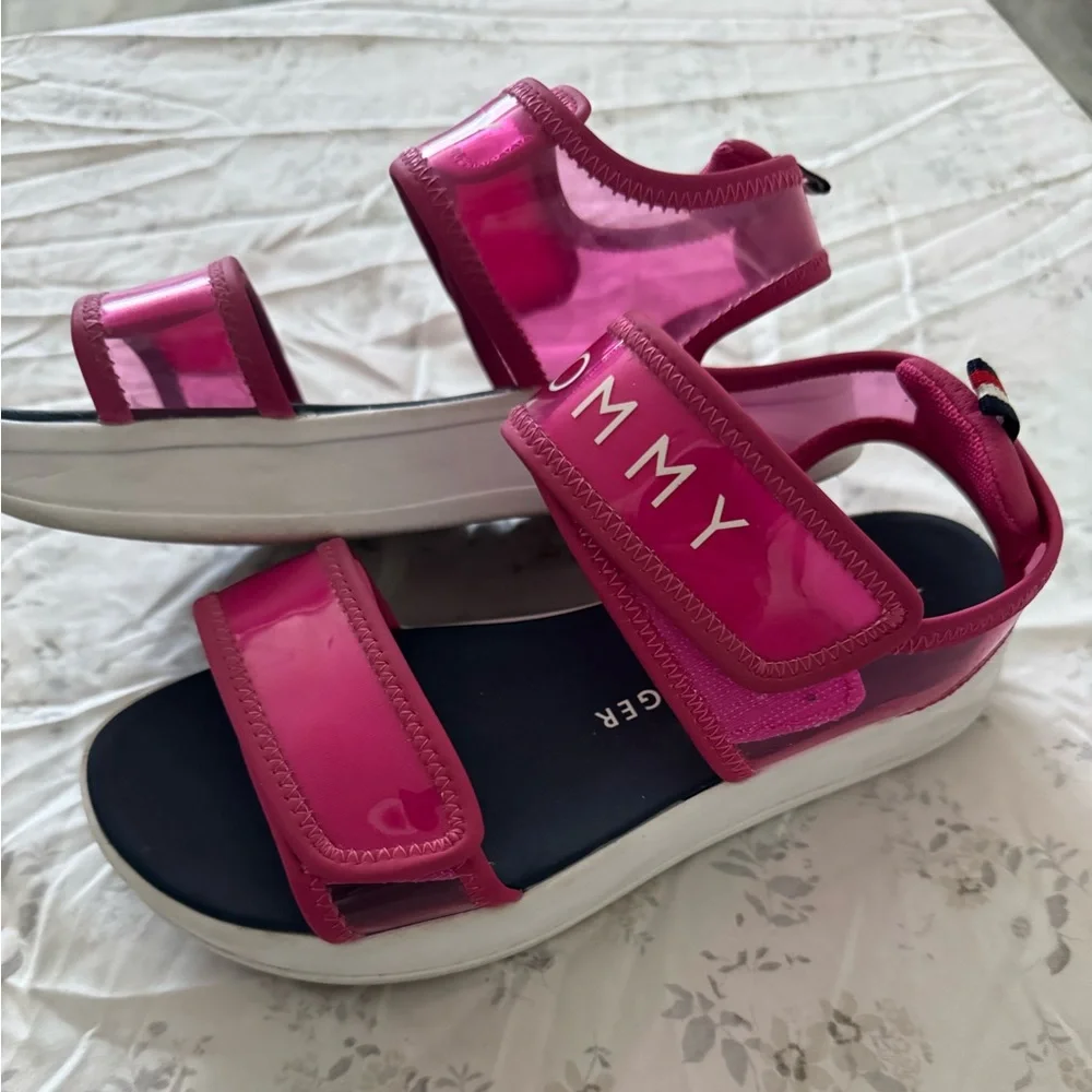 Tommy Hilfiger Fuchsia Sandals